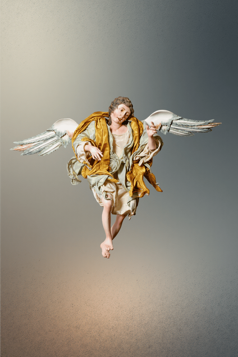 Angelo Annunciante Presepe Napoletano 700 | Laboratorio71