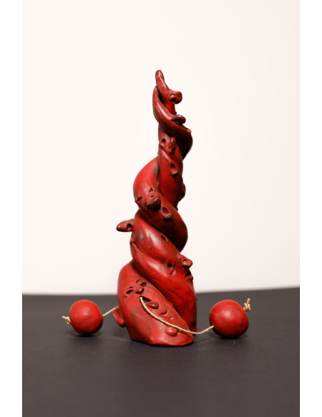 Corno Napoletano Artistico Scultura Portafortuna | Laboratorio71