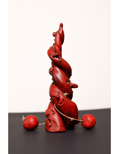 Corno Napoletano Artistico Scultura Portafortuna | Laboratorio71