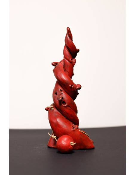 Corno Napoletano Artistico Scultura Portafortuna | Laboratorio71