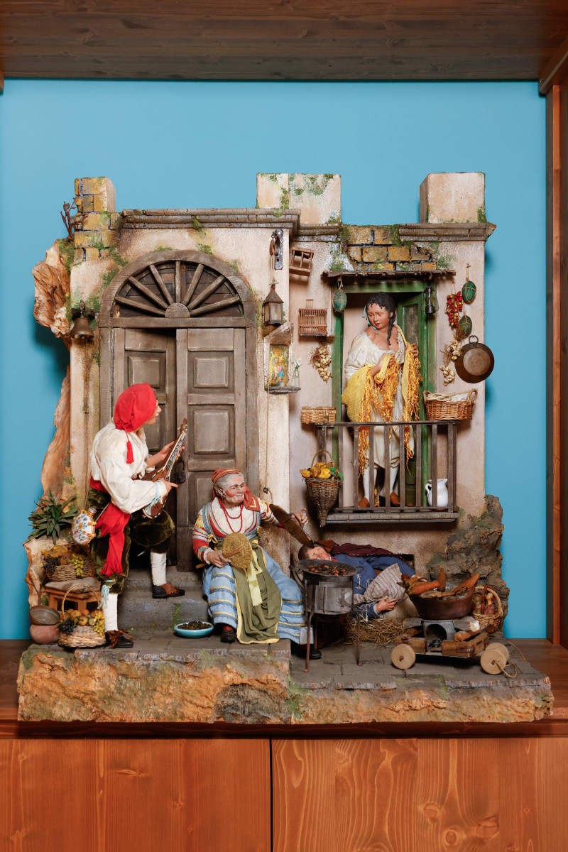 Scoglio Presepiale Napoletano La Serenata | Laboratorio71