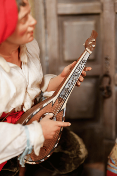 Scoglio Presepiale Napoletano La Serenata | Laboratorio71 2