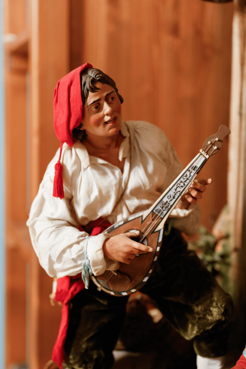 Scoglio Presepiale Napoletano La Serenata | Laboratorio71