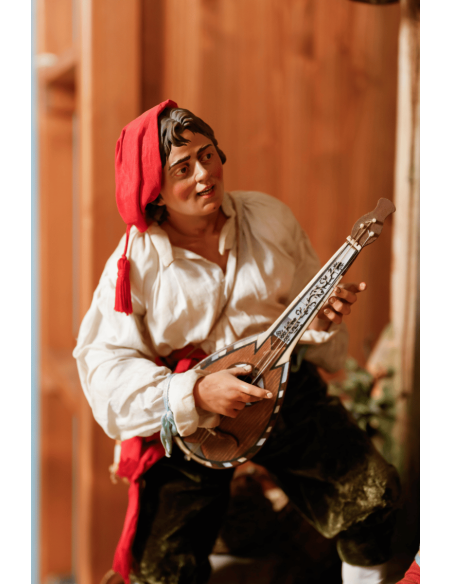 Scoglio Presepiale Napoletano La Serenata | Laboratorio71