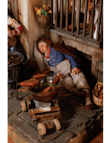 Scoglio Presepiale Napoletano La Serenata | Laboratorio71