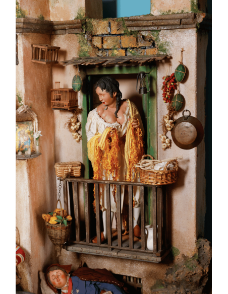 Scoglio Presepiale Napoletano La Serenata | Laboratorio71