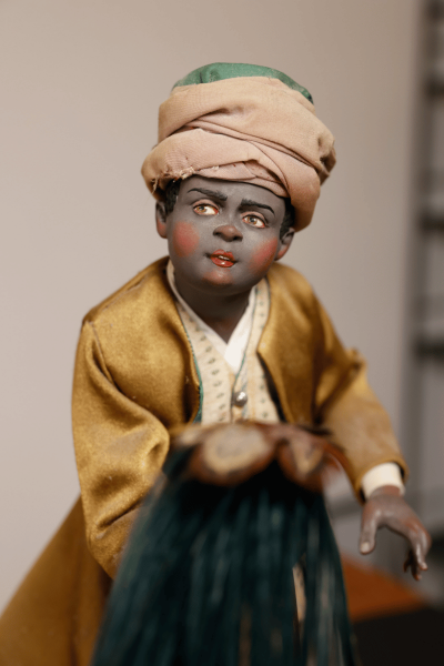 Pastore Orientale Moro Presepe Napoletano 700 | Laboratorio71