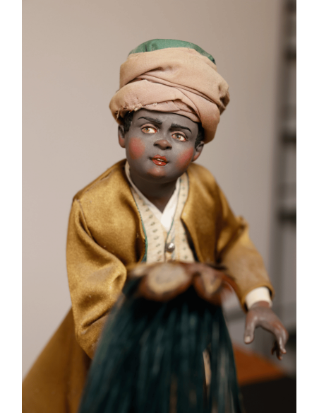 Pastore Orientale Moro Presepe Napoletano 700 | Laboratorio71