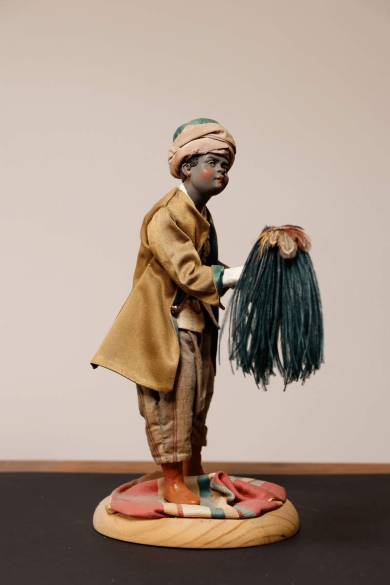 Pastore Orientale Moro Presepe Napoletano 700 | Laboratorio71