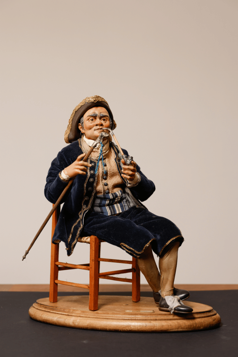 Pastore Fumatore Pipa Presepe Napoletano | Laboratorio71