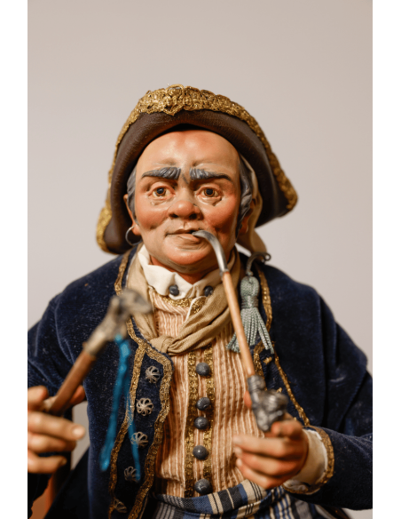 Pastore Fumatore Pipa Presepe Napoletano | Laboratorio71