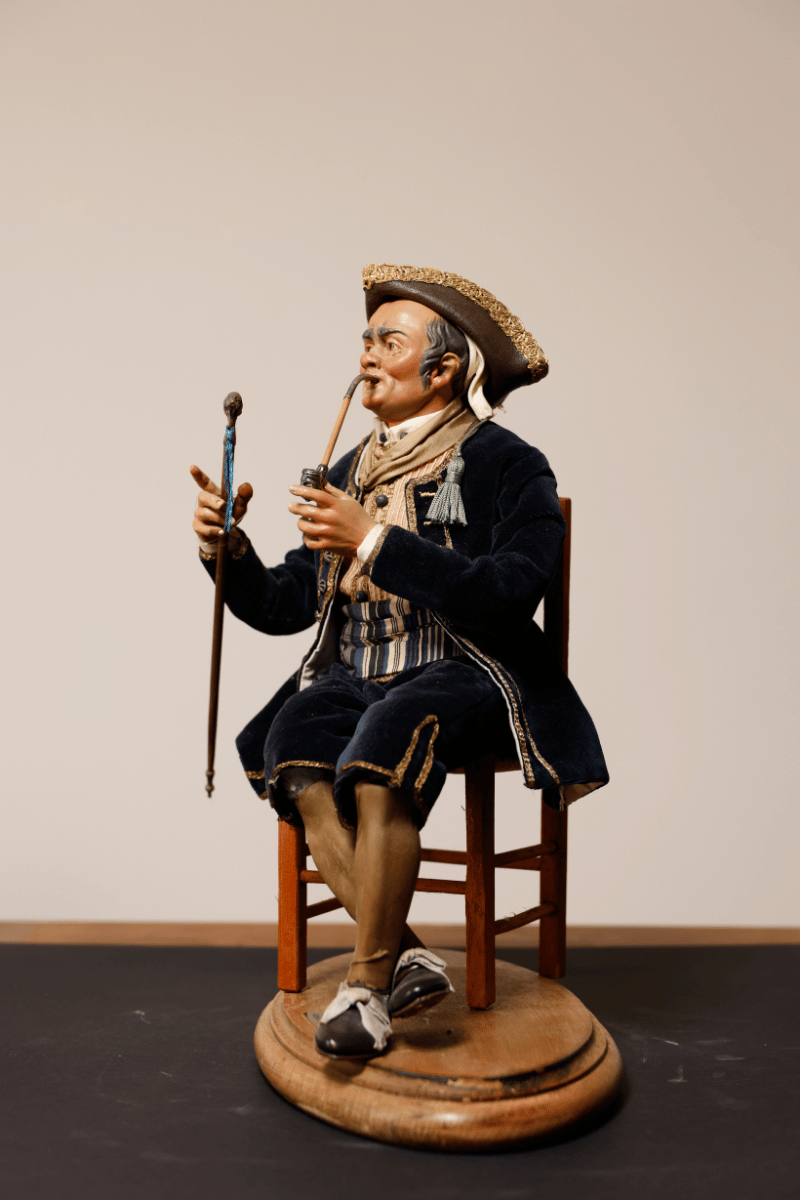 Pastore Fumatore Pipa Presepe Napoletano | Laboratorio71