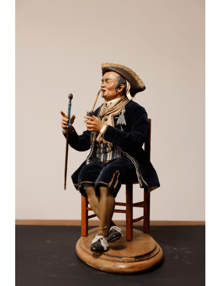 Pastore Fumatore Pipa Presepe Napoletano | Laboratorio71