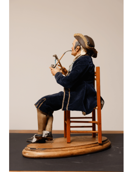 Pastore Fumatore Pipa Presepe Napoletano | Laboratorio71