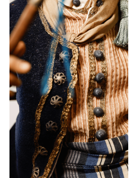 Pastore Fumatore Pipa Presepe Napoletano | Laboratorio71