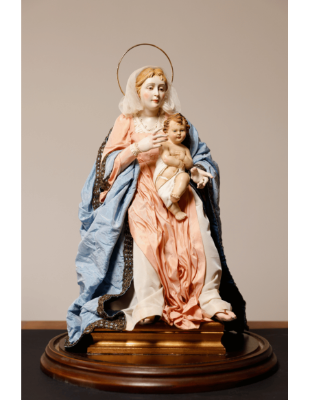 Madonna col Bambino Terracotta Arte Sacra | Laboratorio71