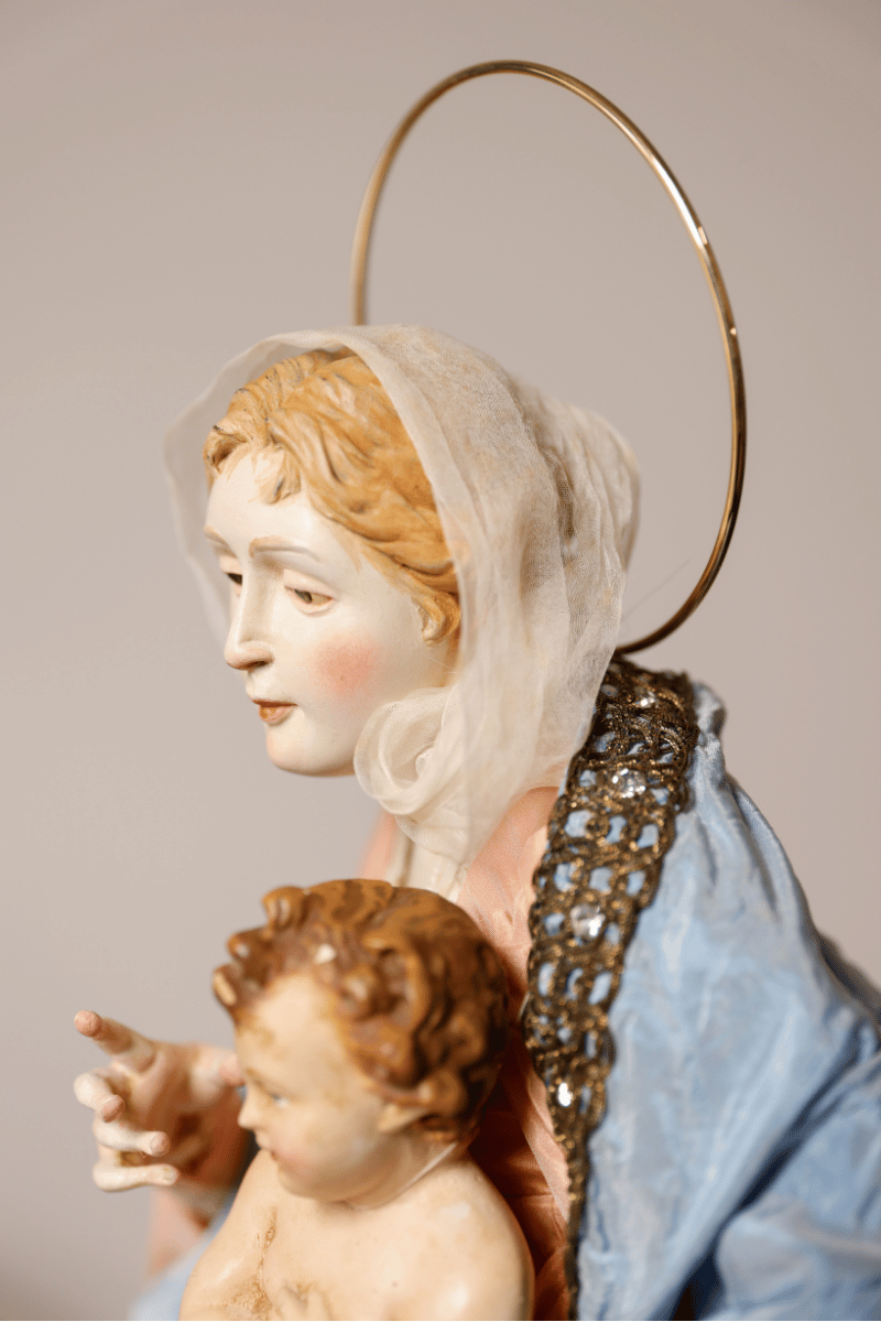 Madonna col Bambino Terracotta Arte Sacra | Laboratorio71