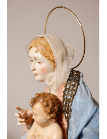 Madonna col Bambino Terracotta Arte Sacra | Laboratorio71