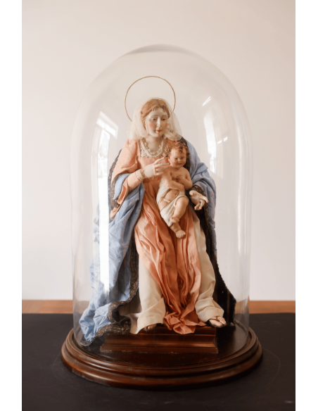 Madonna col Bambino Terracotta Arte Sacra | Laboratorio71